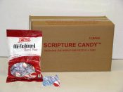 Old Fashioned Hard Peppermint Scripture Candy Cas