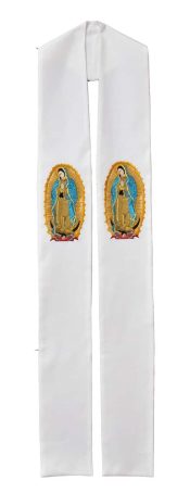 Our Lady of Guadalupe Clergy Stole or Deacon Stole