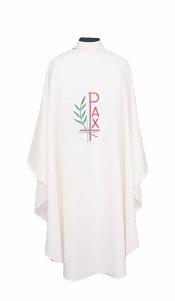 Pax Cross Clergy Chasuble