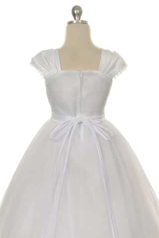 Kids Half Sleeve First Communion Gown GACH120 main image 1