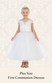 Plus Size Communion Dresses