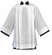 Tailored Priest Surplice with Lace Bands