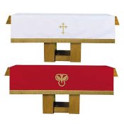 Reversible Church Altar Frontal - Red & White