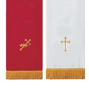 Reversible Lectern Hanging Red/White Symbols
