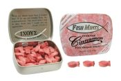 Scripture Candy Fish Pocket Tins Cinnamon Tin Favors