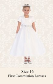 First Communion Dresses Size 16