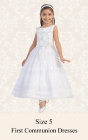 First Communion Dresses Size 5