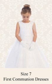 First Communion Dresses Size 7