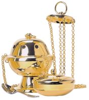 Small Church Censer and Boat