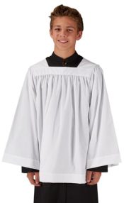 Square Neck Altar Server Surplice