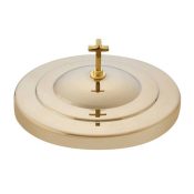 Polished Aluminum Communion Bread Plate Cover