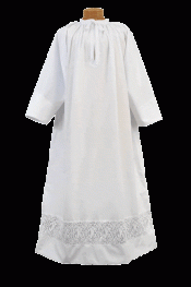 Tailored Clergy Alb with Lace