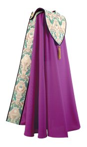 Tapestry of Life Purple Clergy Cope