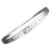Light of God Christian Bangle Bracelet