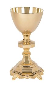 Traditional Chalice and Paten Set