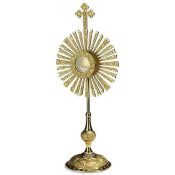Ornate Monstrance with Removable Luna