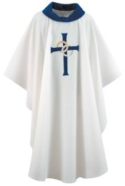White Wedding Clergy Chasubles