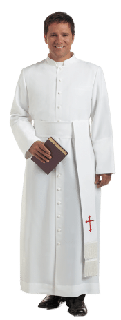 White Clergy Cassock