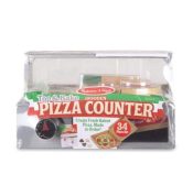 Pretend Play Top And Bake Pizza Counter Play Set