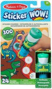 Dinosaur Sticker WOW Activity Pad Sticker Stamper