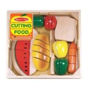 Cutting Food Wood Playset