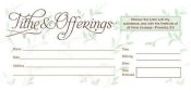 Tithe And Offerings Offering Envelopes
