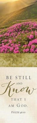 Be Still And Know Bookmarks