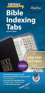 Large Print Catholic Gold Edged Old And New Testament