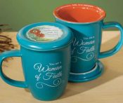 Woman Of Faith Mug And Coaster Set