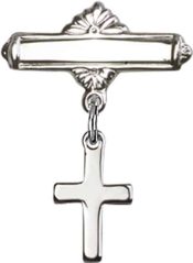 Cross Baby Badge