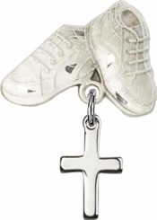 Cross Baby Badge