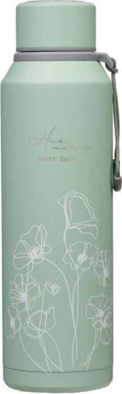 His Mercies Never Fail Stainless Steel Water Bottle