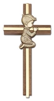 Praying Boy Wall Cross