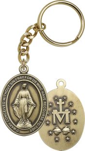Gold Oxide Miraculous Keychain