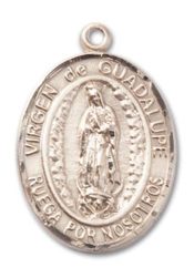 14kt Gold Virgen de Guadalupe Medal