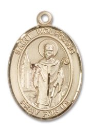 14kt Gold Saint Wolfgang Medal