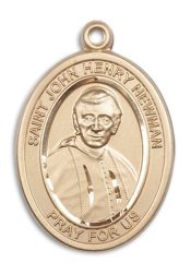 14kt Gold Blessed John Henry Newman Medal