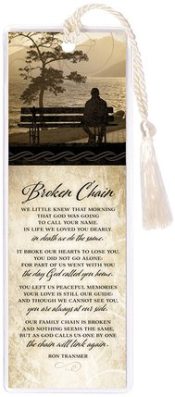 Broken Chain Tassel Bookmark