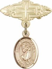 St. Christopher Baby Badge