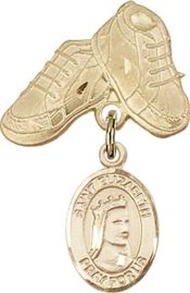 St. Elizabeth of Hungary Baby Badge