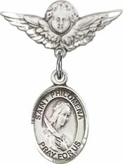 St. Philomena Baby Badge