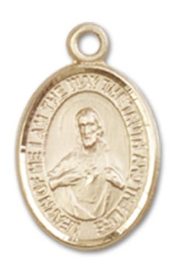 14kt Gold Scapular Medal