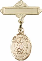St. William of Rochester Baby Badge