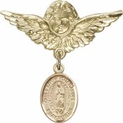 O/L of Guadalupe Baby Badge