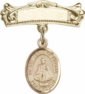 Infant of Prague Baby Badge