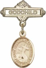 St. Bernard of Clairvaux Baby Badge