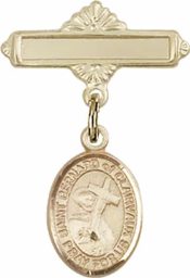 St. Bernard of Clairvaux Baby Badge