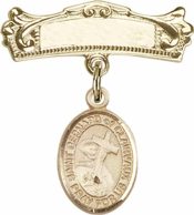 St. Bernard of Clairvaux Baby Badge