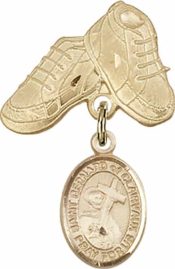 St. Bernard of Clairvaux Baby Badge