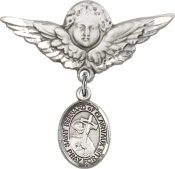 St. Bernard of Clairvaux Baby Badge